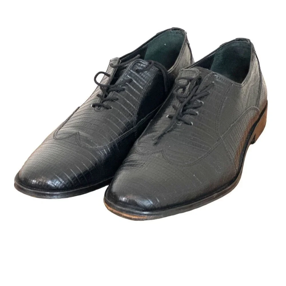 Giorgio Brutini Melby 100895 Mens Oxford Black Size 12 Sku 2658